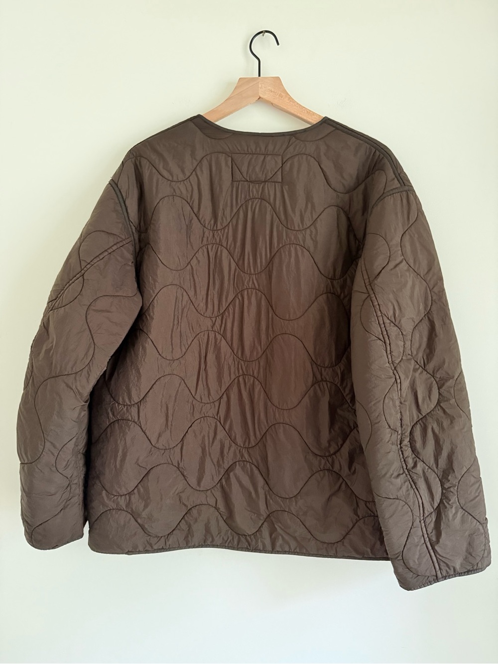 Buck Mason Women’s Jacket, Size - Medium, Color - Olive Green/Brown - Picture 6 of 8